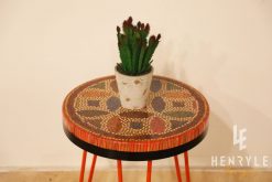 Lucky Coins Colored Pencil Coffee Table V